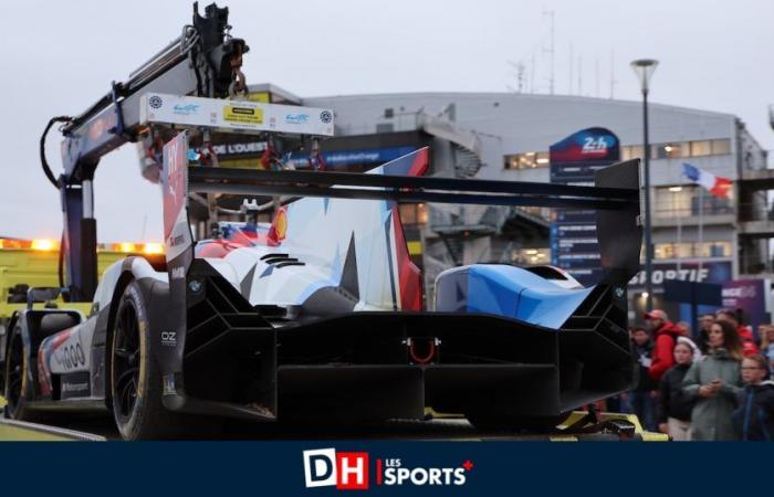Autopsia de una caída en Le Mans: Dries Vanthoor impactó contra el muro a más de 300 km/h