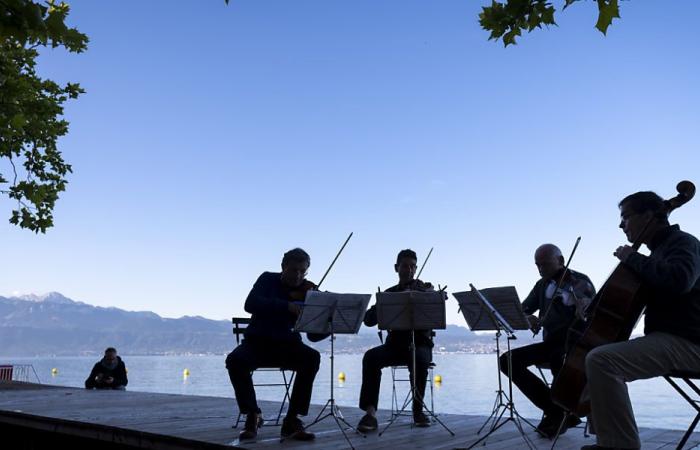 Diez conciertos al amanecer a orillas del lago Lemán en Lausana