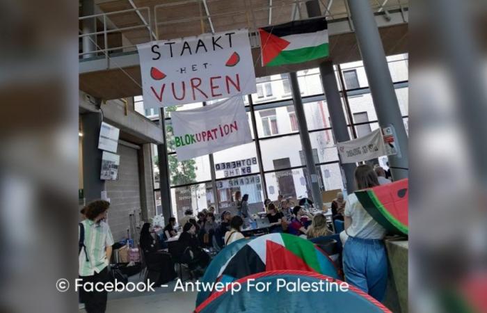 La Universidad de Amberes emprenderá acciones legales contra activistas pro palestinos