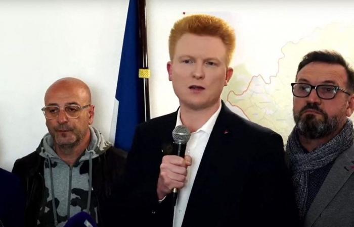 Legislativo: Adrien Quatennens renuncia a su candidatura