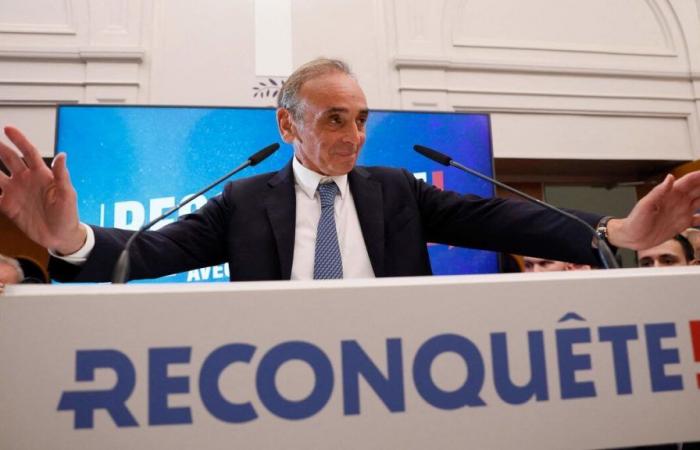Legislativa: Éric Zemmour anuncia la investidura de 330 candidatos de la Reconquista