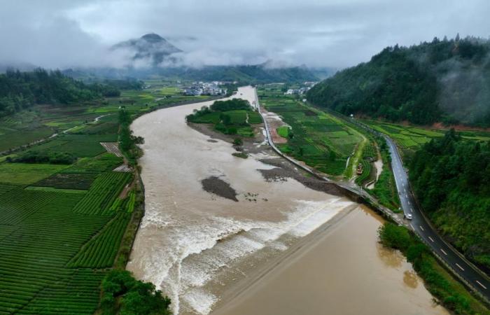China: lluvias torrenciales en Fujian – Xinhua