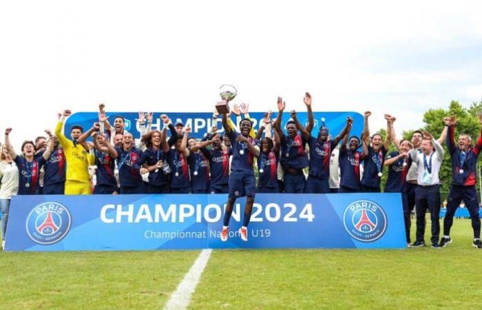 Paris Saint-Germain campeón de Francia U19