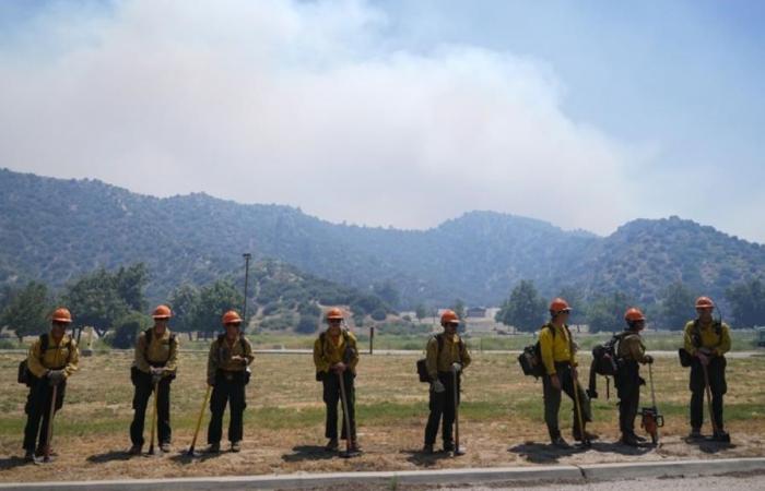 Los primeros incendios forestales del año arden en el área de Los Ángeles