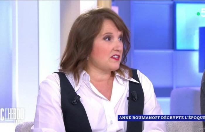 Anne Roumanoff reacciona al despido de Guillaume Meurice por Radio Francia en “C l’hebdo”