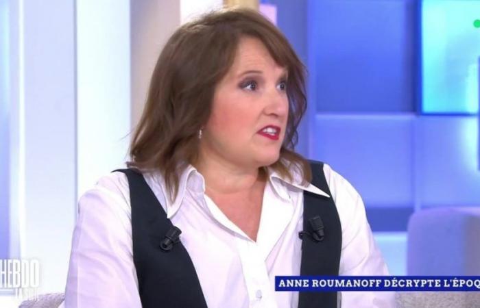 “Estoy en shock”: Anne Roumanoff reacciona al despido de Guillaume Meurice por Radio Francia en “C l’hebdo”