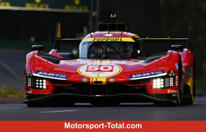 Liveticker 24h Le Mans 2024: ¡Ferrari está listo para funcionar!
