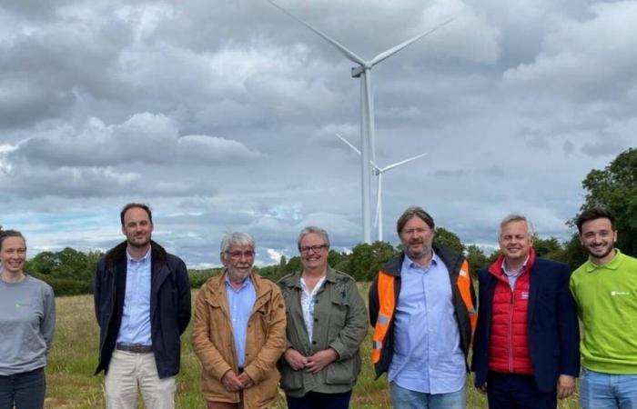 En Quilly, gracias al parque eólico, nuevos fondos para la renovación energética