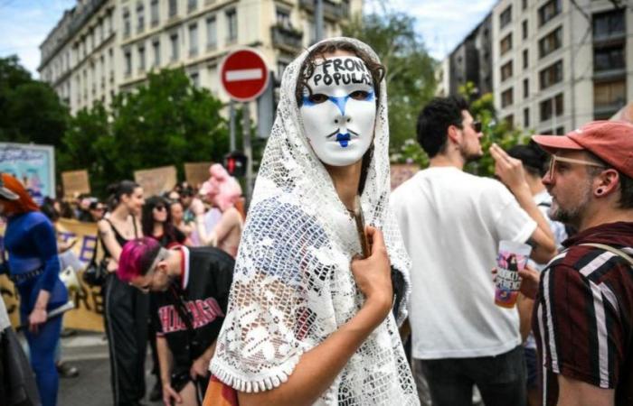 Miles de manifestantes contra la RN el domingo en Lyon