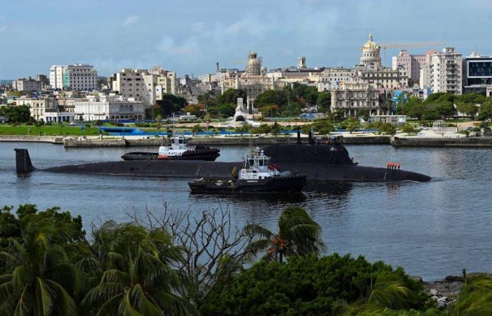El submarino nuclear ruso que hizo escala en La Habana ha partido