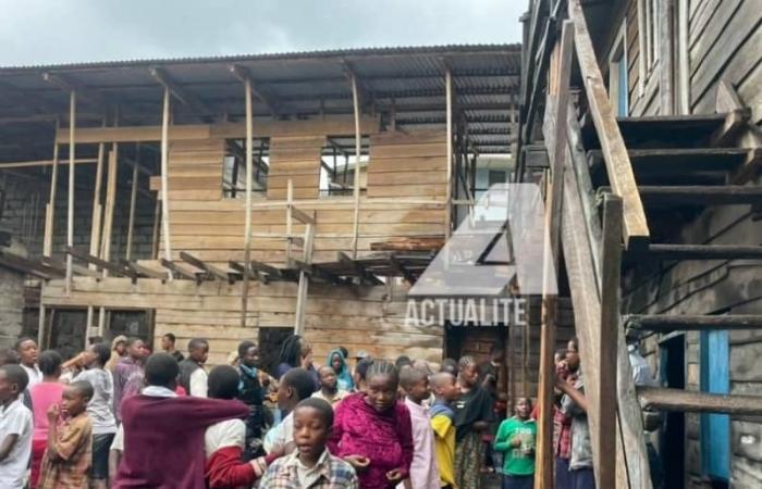 Goma: derrumbe de un techo en construcción en Ep Kalangala, al menos 10 heridos