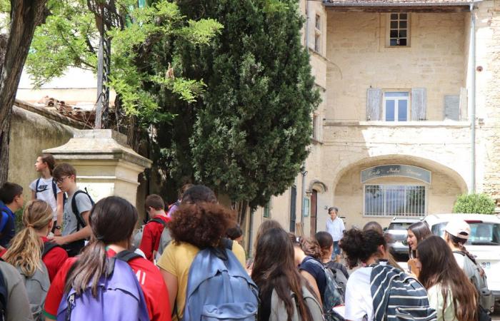 Primer “paseo histórico de Vauvert” para estudiantes de secundaria
