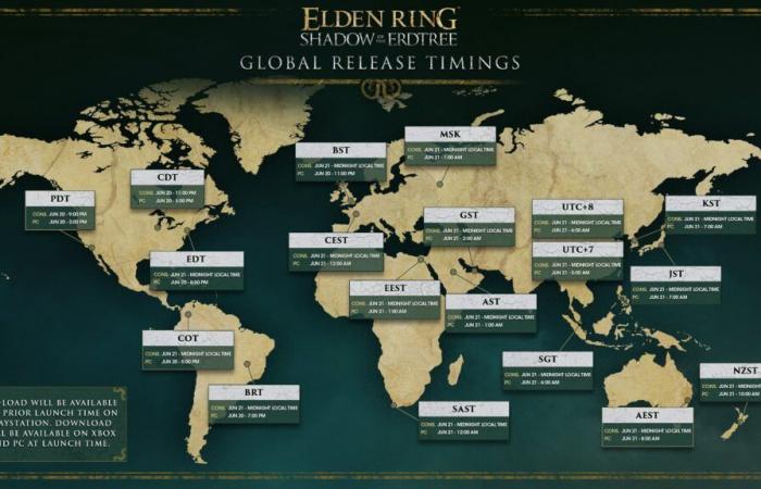 ¿A qué hora estará disponible para jugar el DLC de Elden Ring?