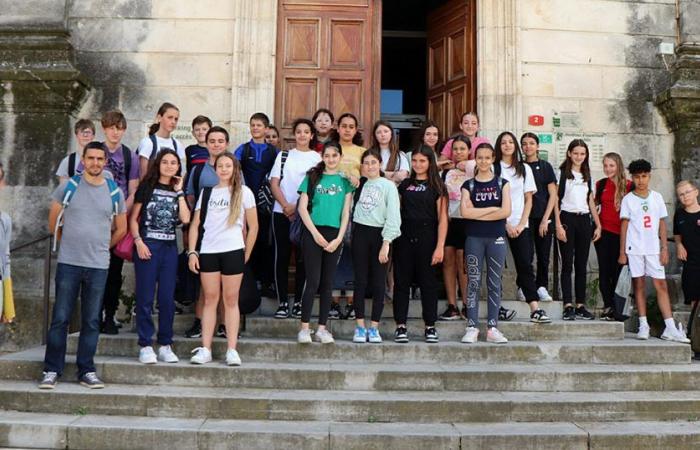 Primer “paseo histórico de Vauvert” para estudiantes de secundaria
