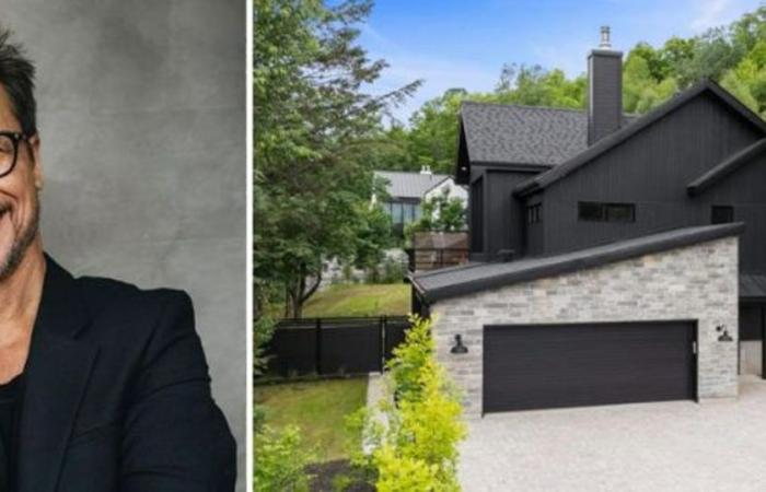 La suntuosa residencia de Stéphane Rousseau en Saint-Sauveur está a la venta