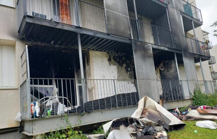 Incendio en un edificio en Saint-Brieuc: 15 personas fueron evacuadas