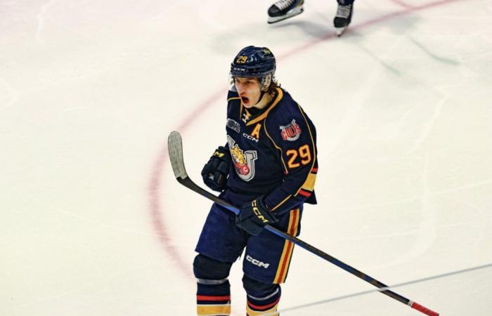 Avance del Draft de la NHL 2024: Delantero Cole Beaudoin, Canadá