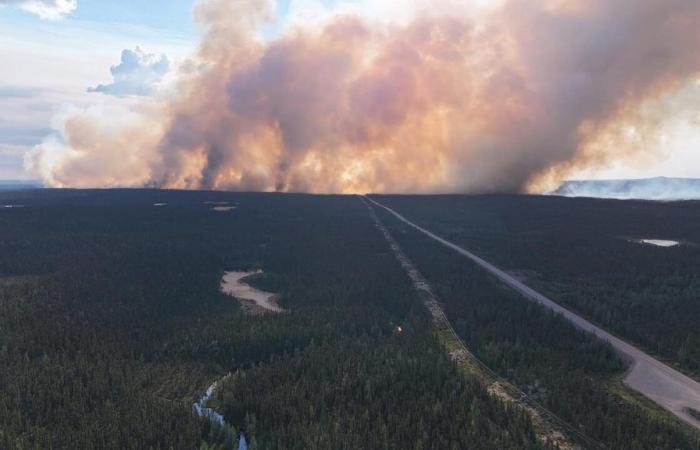 Churchill Falls, Labrador, evacuada debido a un incendio forestal | Incendios forestales en Canadá