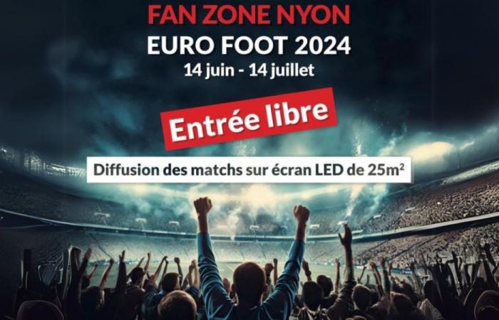 Vive la Eurocopa 2024 en la Nyon Fanzone