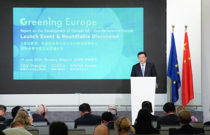 Presentado en Bruselas informe sobre fabricantes chinos de vehículos de nueva energía en Europa – Xinhua
