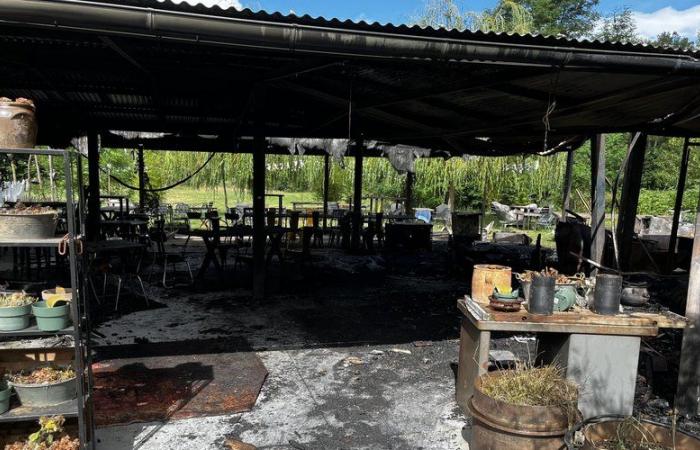 Aveyron: “Le Bastringue está apagado”, el restaurante arrasado por un incendio durante la noche en la playa de Millau
