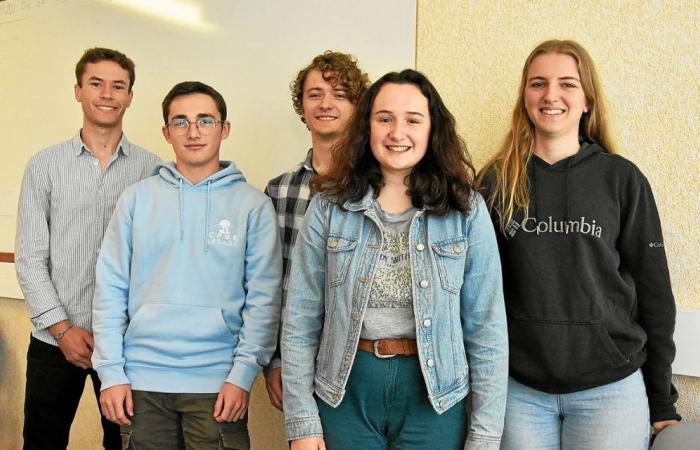 Estos estudiantes de preparación científica de Lesage en Vannes pueden acceder a las escuelas más grandes