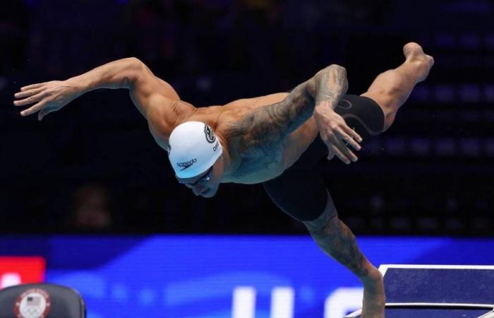 Juegos Olímpicos 2024 – Natación. Caeleb Dressel quiere creerlo, clasificado para la final de los 50 metros libres