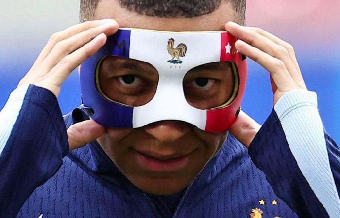 Euro 2024: Kylian Mbappé no puede jugar con la máscara tricolor