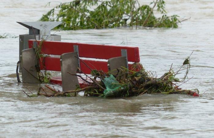 Riesgo de inundaciones e inundaciones: 10 departamentos en alerta naranja