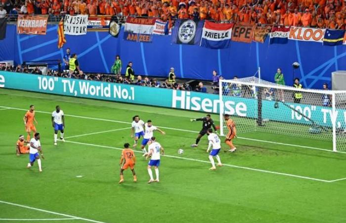 Denzel Dumfries (Países Bajos), sobre Mike Maignan sobre el gol anulado: “No le impidí lanzarse”