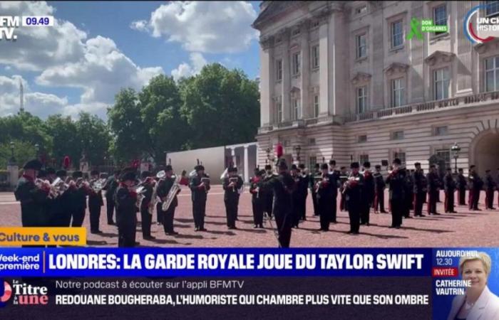 La guardia real interpreta a Taylor Swift para el inicio de sus conciertos en Londres