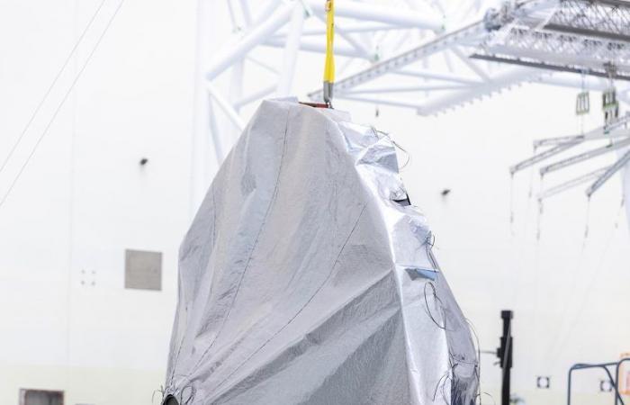 La NASA instala una antena de alta ganancia para la misión de estudiar la luna helada de Júpiter