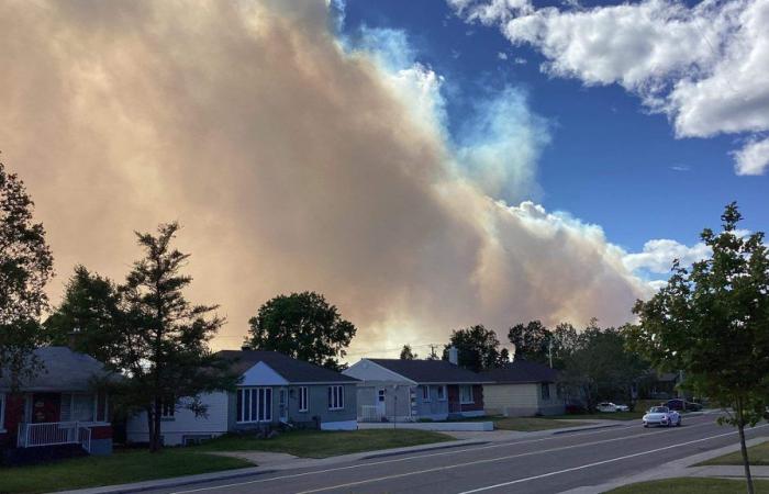 Incendios forestales: residentes de Port-Cartier evacuados; Sept-Îles en prealerta