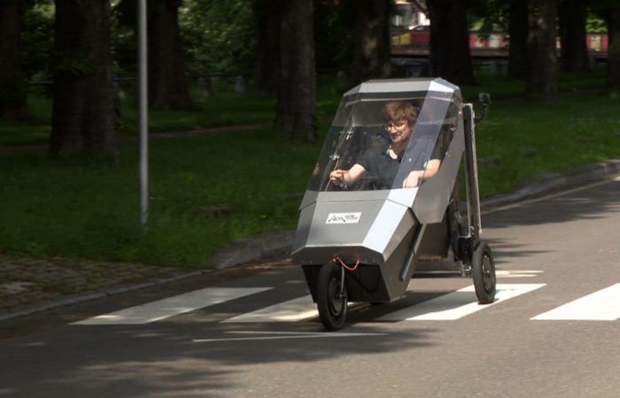 Aquí está MobiOne, un nuevo concepto de movilidad inventado por tres ingenieros de Lieja para… acabar con los atascos