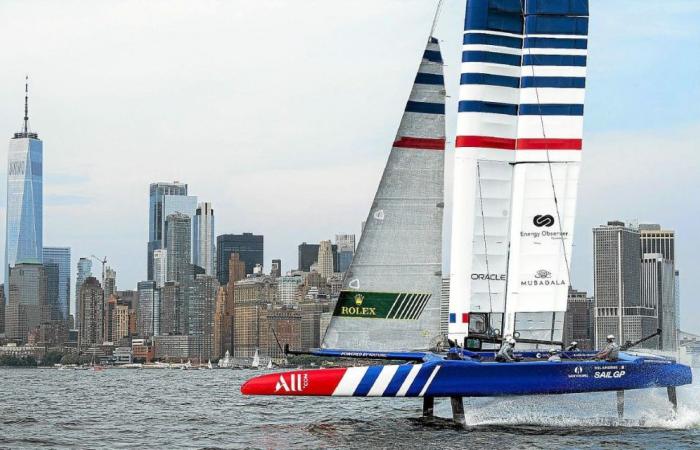 Sail GP: comienzo difícil para los Blues en Nueva York