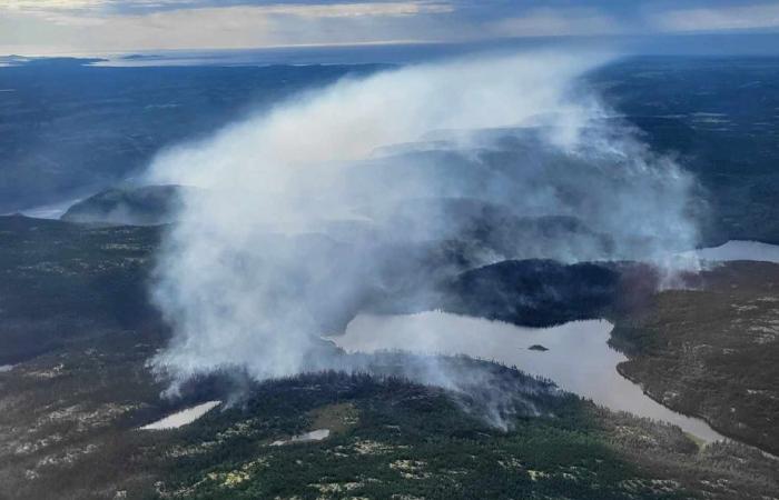 Incendio forestal | Se mantiene el estado de emergencia en Port-Cartier