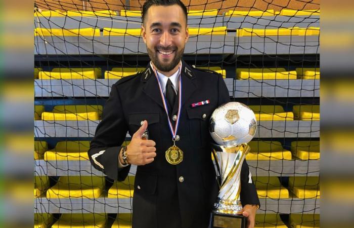 Campeón del mundo de fútbol sala y policía, la doble vida de Anthony Degaudez