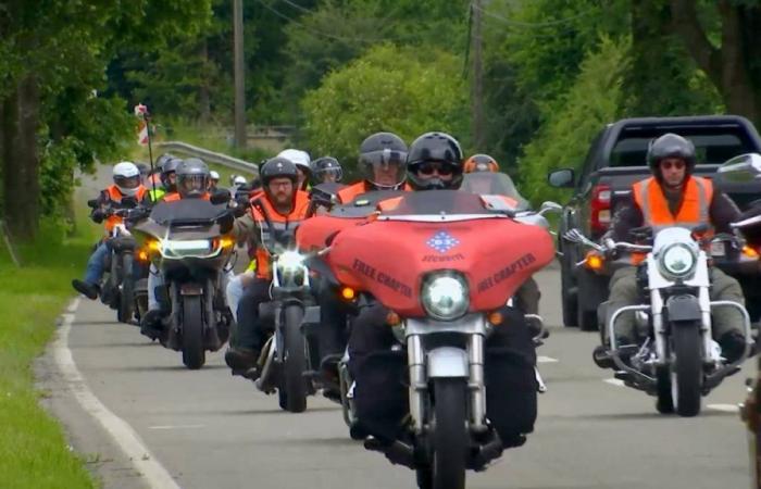 Más de 300 Harley Davidson desfilaron en Bastogne y Houffalize