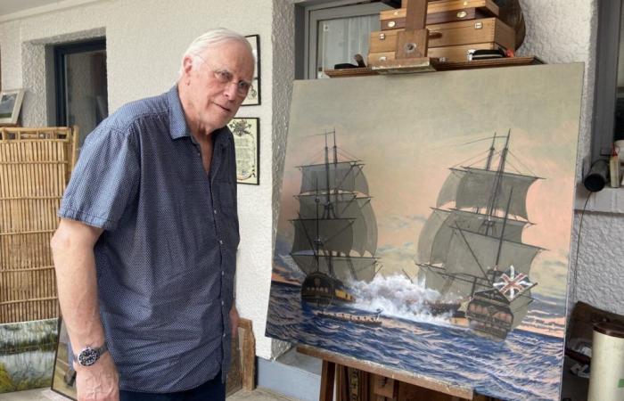 Dieppe: el pintor Jean-Gabriel Montador cuenta la historia de su padre en una historieta