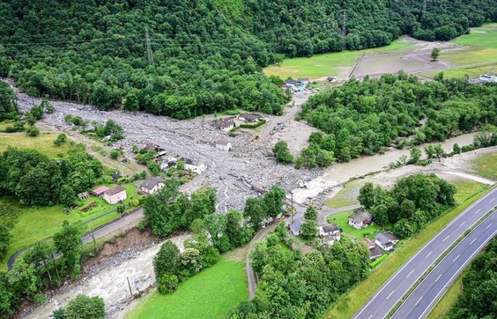 VÍDEO – Suiza: imágenes de inundaciones torrenciales que ya han dejado un muerto