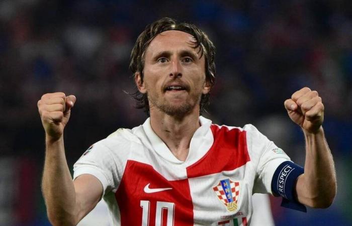 Euro 2024. Contra Italia, Luka Modric se convirtió en el goleador de mayor edad en la historia del torneo