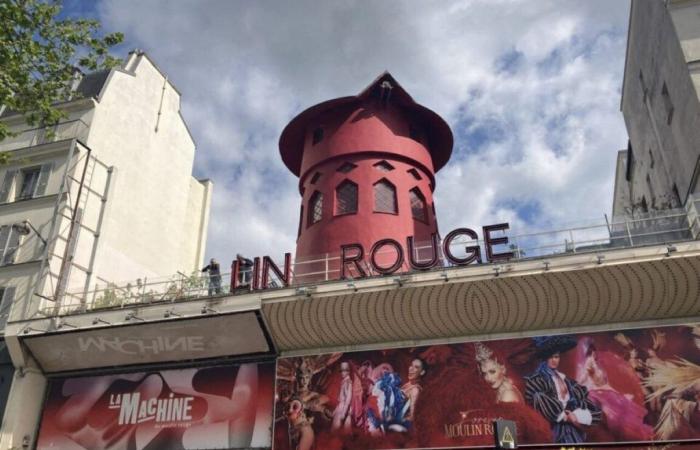 París: el Moulin Rouge encuentra sus alas, dos meses después de su caída
