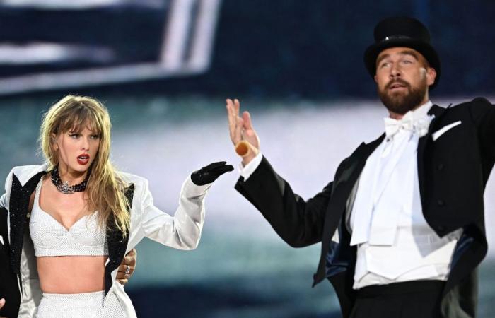 Taylor Swift lleva a su amante Travis Kelce al escenario: número sorpresa en Londres