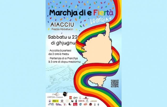 “+ Lesbianas, – RN”: segunda marcha del orgullo LGBTI+ en Córcega