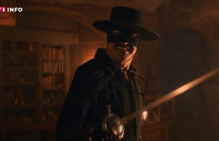 “Zorro”: las primeras imágenes de Jean Dujardin como justiciero enmascarado