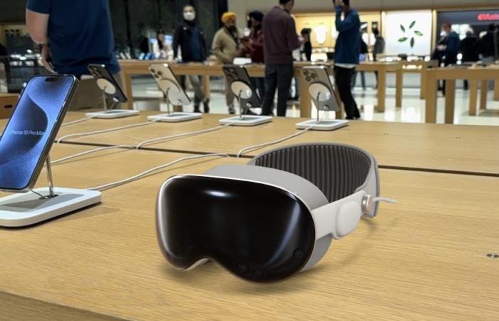 Apple trabajaría menos en gafas AR y auriculares Vision…