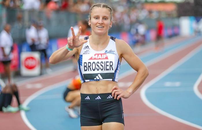 “Para mí es un gran placer correr en casa”, afirma entusiasmada Amandine Brossier