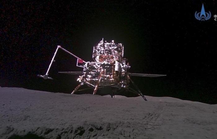 Una sonda china trae muestras de la cara oculta de la Luna