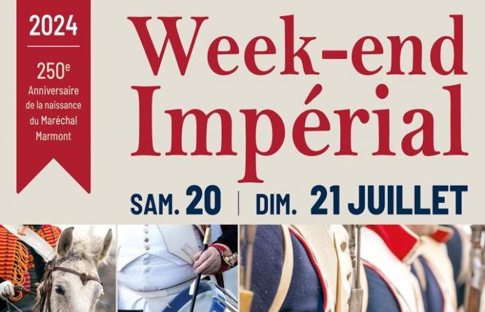 Fin de semana imperial Rue Courcelles Prévoires Châtillon-sur-Seine domingo 21 de julio de 2024