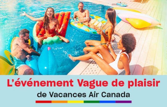 ¡Air Canada Vacations celebra el Orgullo con el evento Wave of Fun!